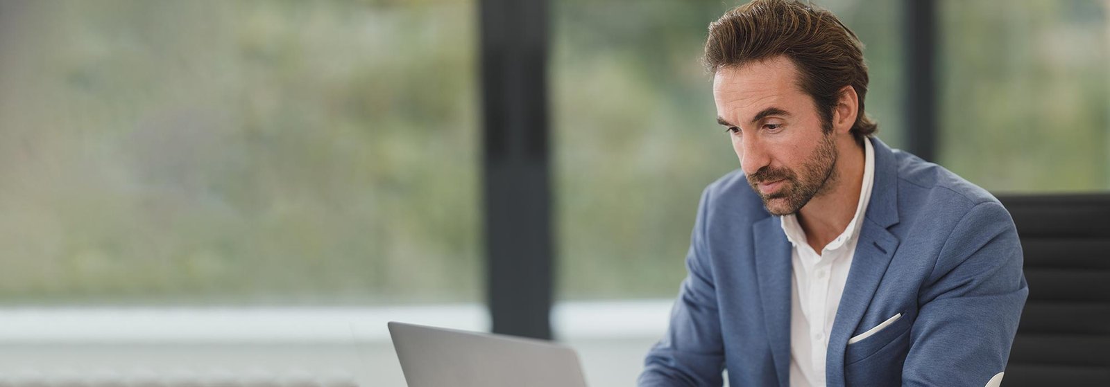 Professional signing a document